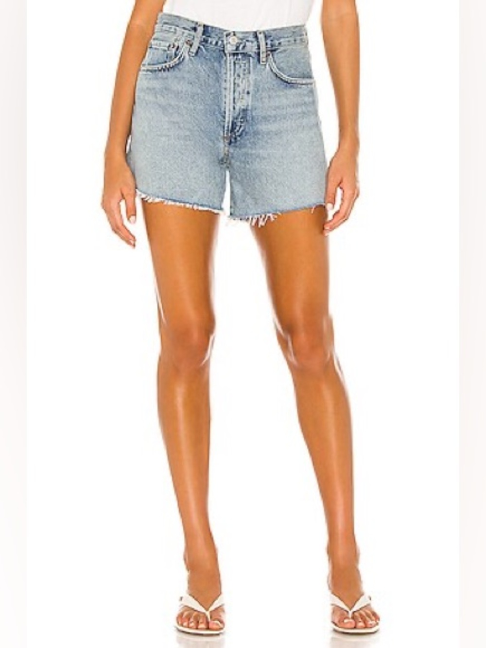 AGOLDE Reese relaxed cutoff shorts
